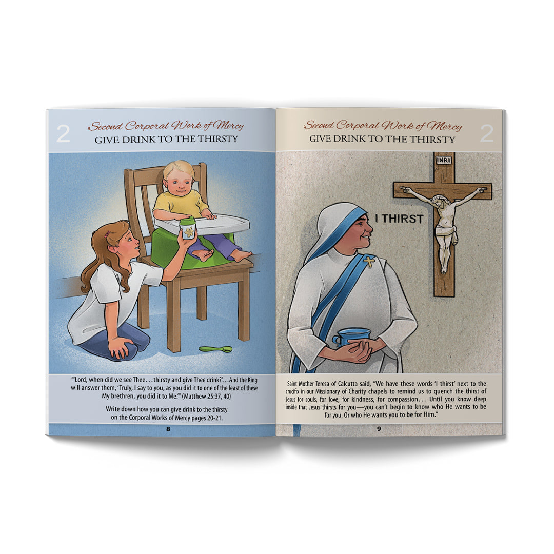 Corporal and Spiritual Works of Mercy Children's Book
