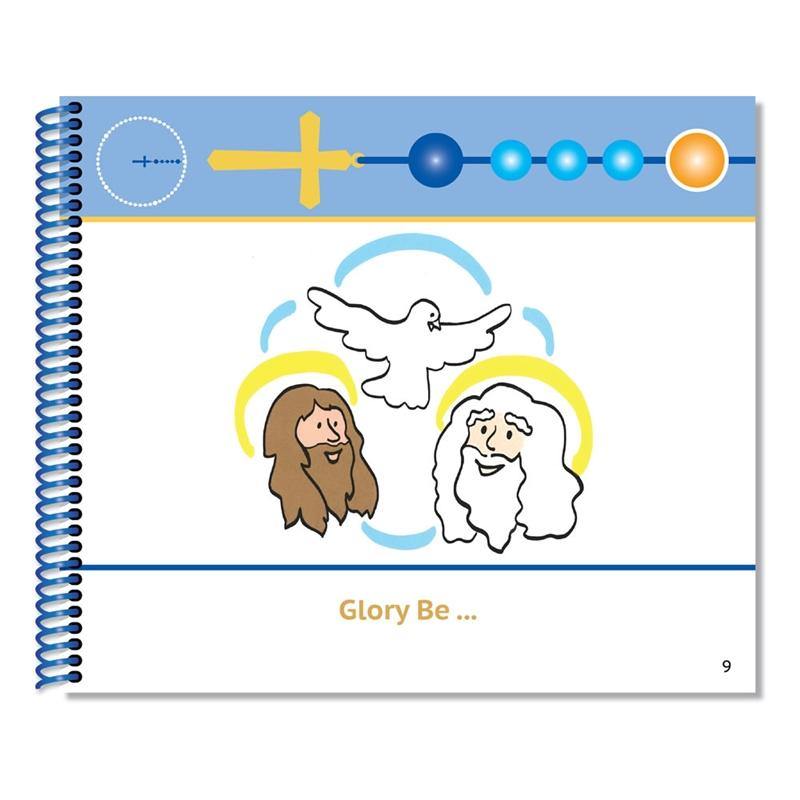 A Little Catholic's First Rosary Book: The Glorious Mysteries Bead-by-Bead Picture Prayer Book