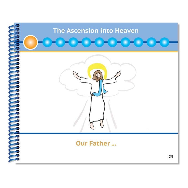 A Little Catholic's First Rosary Book: The Glorious Mysteries Bead-by-Bead Picture Prayer Book