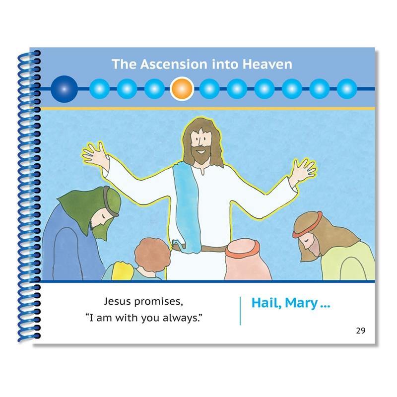 A Little Catholic's First Rosary Book: The Glorious Mysteries Bead-by-Bead Picture Prayer Book