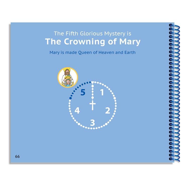 A Little Catholic's First Rosary Book: The Glorious Mysteries Bead-by-Bead Picture Prayer Book