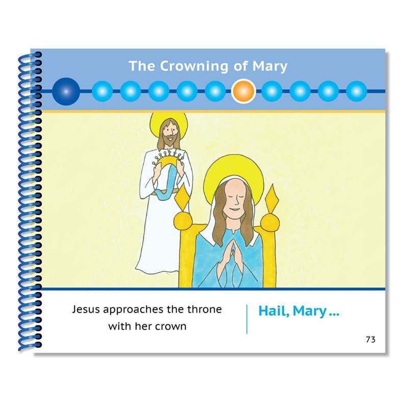 A Little Catholic's First Rosary Book: The Glorious Mysteries Bead-by-Bead Picture Prayer Book