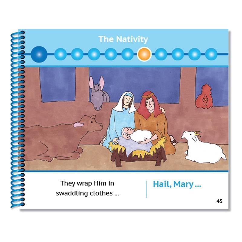 A Little Catholic's First Rosary Book: The Joyful Mysteries Bead-by-Bead Picture Prayer Book