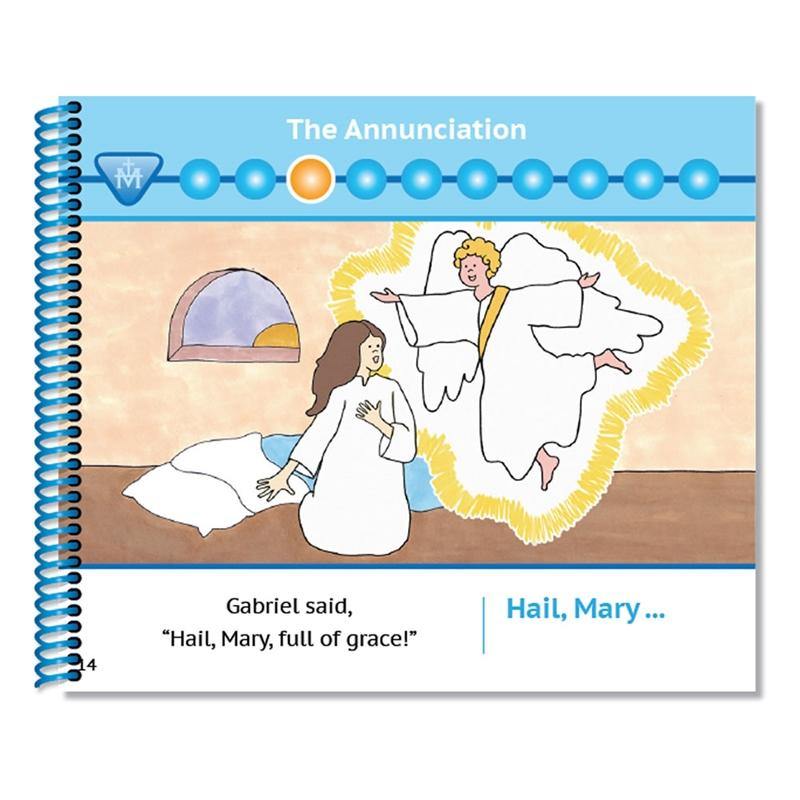 A Little Catholic's First Rosary Book: The Joyful Mysteries Bead-by-Bead Picture Prayer Book