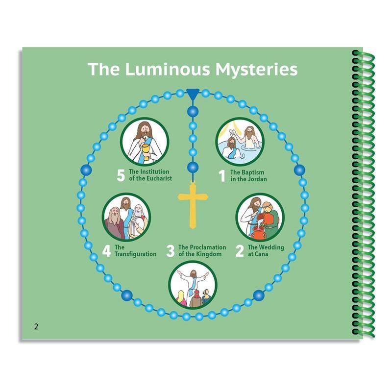 A Little Catholic's First Rosary Book: The Luminous Mysteries Bead-by-Bead Picture Prayer Book