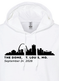 Official Beatification of Fulton Sheen - Skyline Hooded Sweatshirt